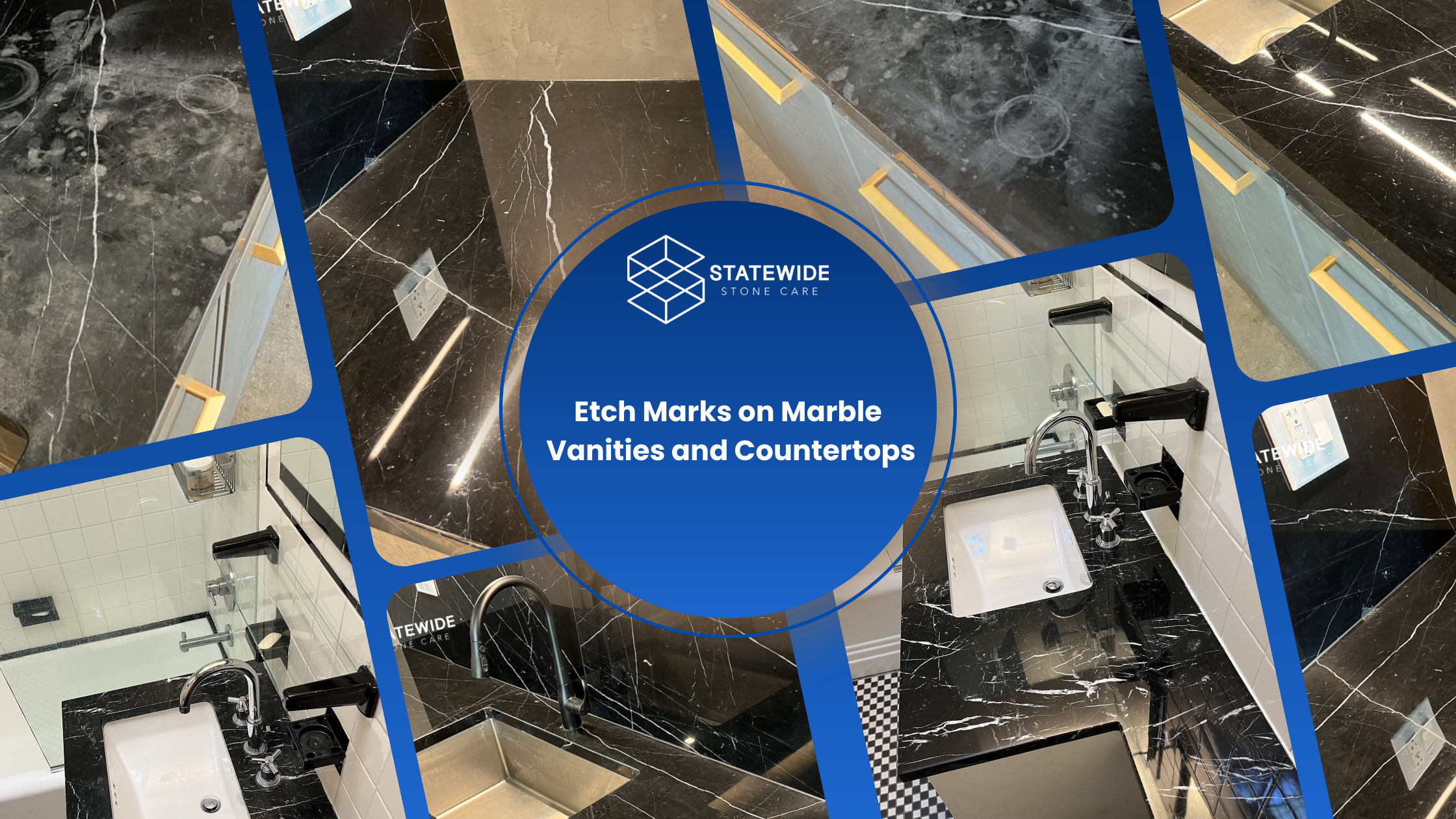 How to Remove Etch Marks on Marble Vanities and Countertops in NJ