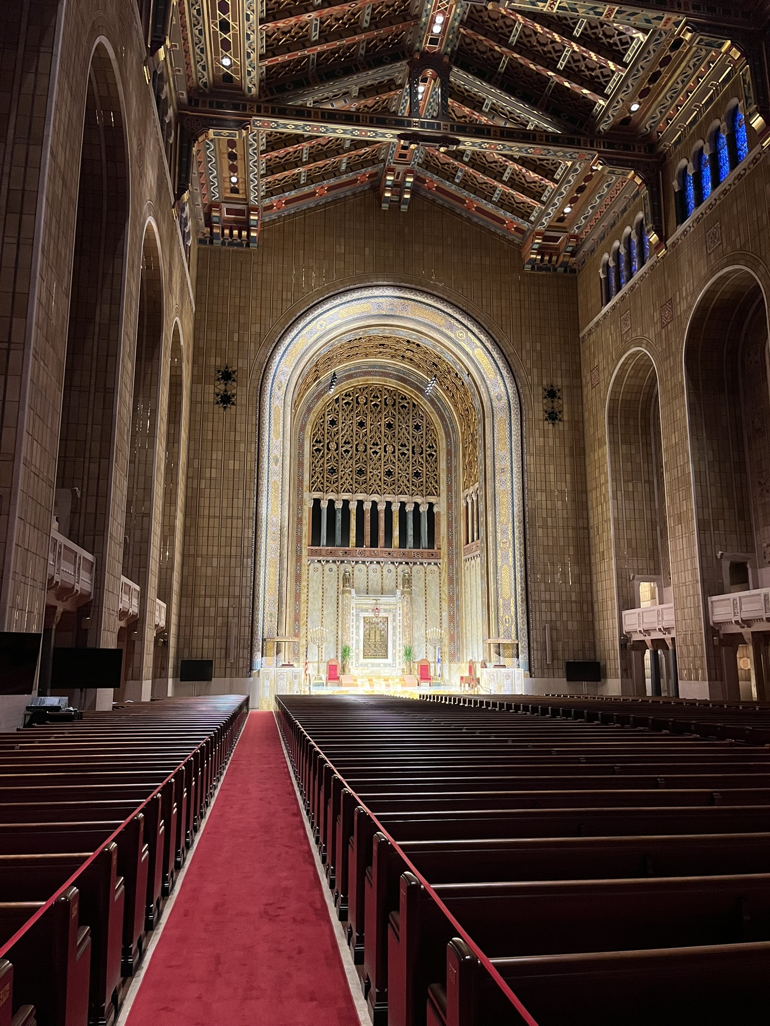 Main Sanctuary Temple Emanu-El New York City
