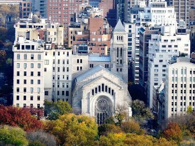 Temple Emanu-El Fifth Avenue New York City exterior